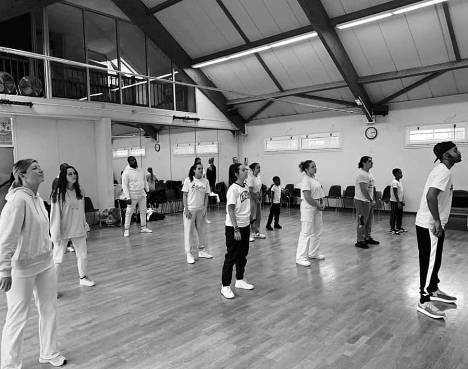 Cours de hip hop adultes.