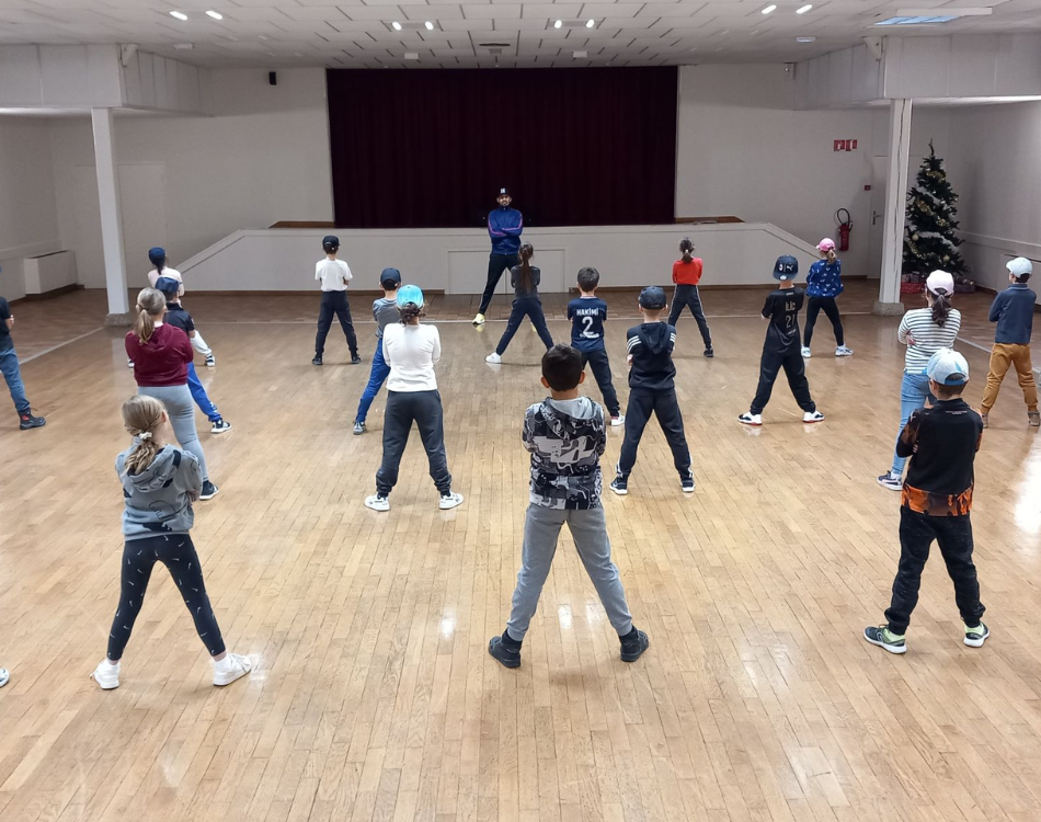 Cours de hip hop ados.